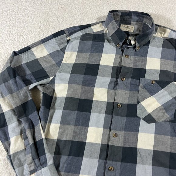 Nudie Jeans Co Flannel Shirt Men's XXL Plaid Button Up Long Sleeve - Picture 3 of 9